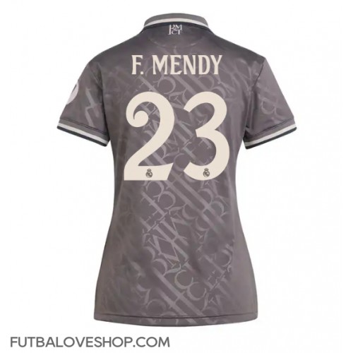 Dres Real Madrid Ferland Mendy #23 Tretina pre Ženy 2024-25 Krátky Rukáv